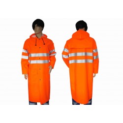 Hi-Viz waterproof Coat art. 1201OS