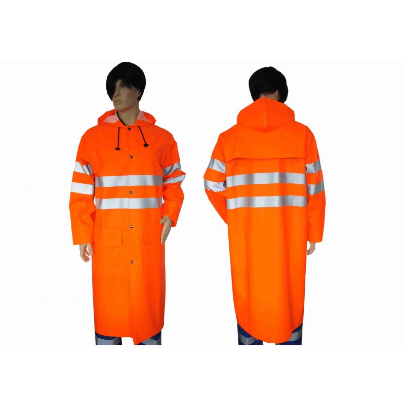 Hi-Viz waterproof Coat art. 1201OS