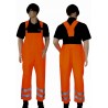 Huomiovärinen vedenpitävä lapahousut MAT PCV art. 0304OS